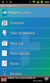 game pic for Med Helper - Prescription App